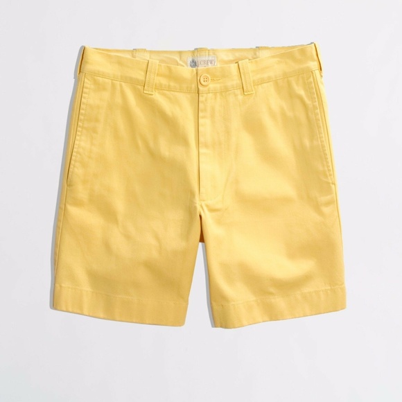 J. Crew Other - J. Crew Yellow Gramercy Shorts Size 33